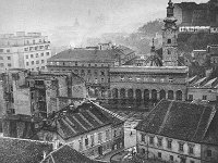Dolac 1957. godine, pogled s katedrale